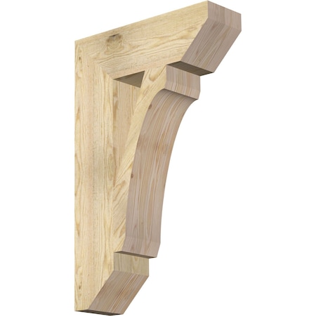 Ekena Millwork Legacy Slat Rough Sawn Bracket, Douglas Fir, 6"W x 20"D x 32"H BKT06X20X32LEC06RDF